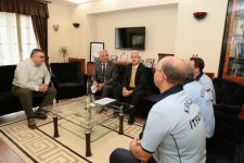 Başkan'a, İtfaiye Çalışanlarından Ziyaret