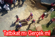 Edirne'de Yangın Tatbikatı Gerçeği Aratmadı