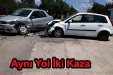 Arka Arkaya İki Kaza Aynı Yolda: 13 Yaralı
