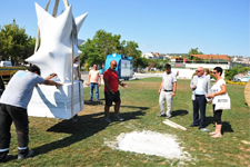 Sanat Eserleri Süleymanpaşa?da Sergilenmeye Başladı
