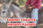  - Eşekten Düşen Çoban Öldü