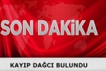  - Kaybolan Dağcı Bulundu
