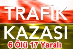 Türkiye - Ardahan'da Zincirleme Kaza: 6 Ölü