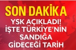Türkiye - Seçimin Tarihi Belli Oldu!
