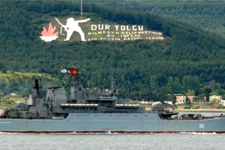 Rus Savaş Gemisi Yamal, Çanakkale Boğazı'nda