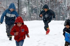 Kırklareli Demirköy’de Okullara 1 Gün Kar Tatili