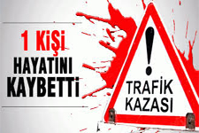 Tekirdağda Trafik Kazası: 1 Ölü
