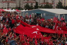 Çerkezköy'lüler Terörü Lanetlediler