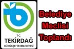  - Büyükşehir Belediye Meclisi Toplandı