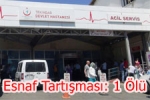 Tekirdağ - İki Esnaf'ın Tartışması Kanlı Bitti.