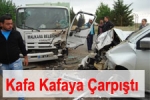  - Çöp Kamyonu ile Pikap Çarpıştı: 4 Yaralı